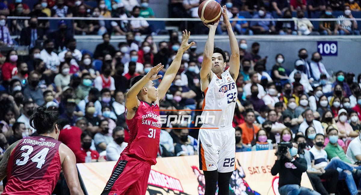 Allein Maliksi sparked Meralco's breakaway in the second quarter.