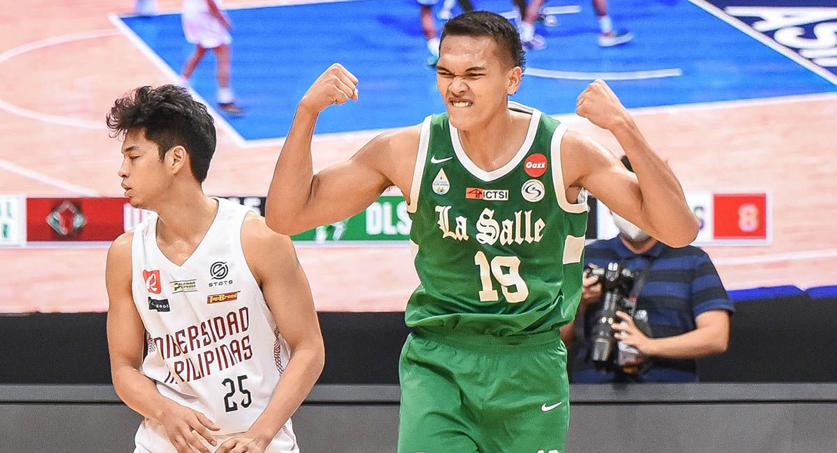 Justin Baltazar and the De La Salle Green Archers flexed their muscles against the UP Maroons.
