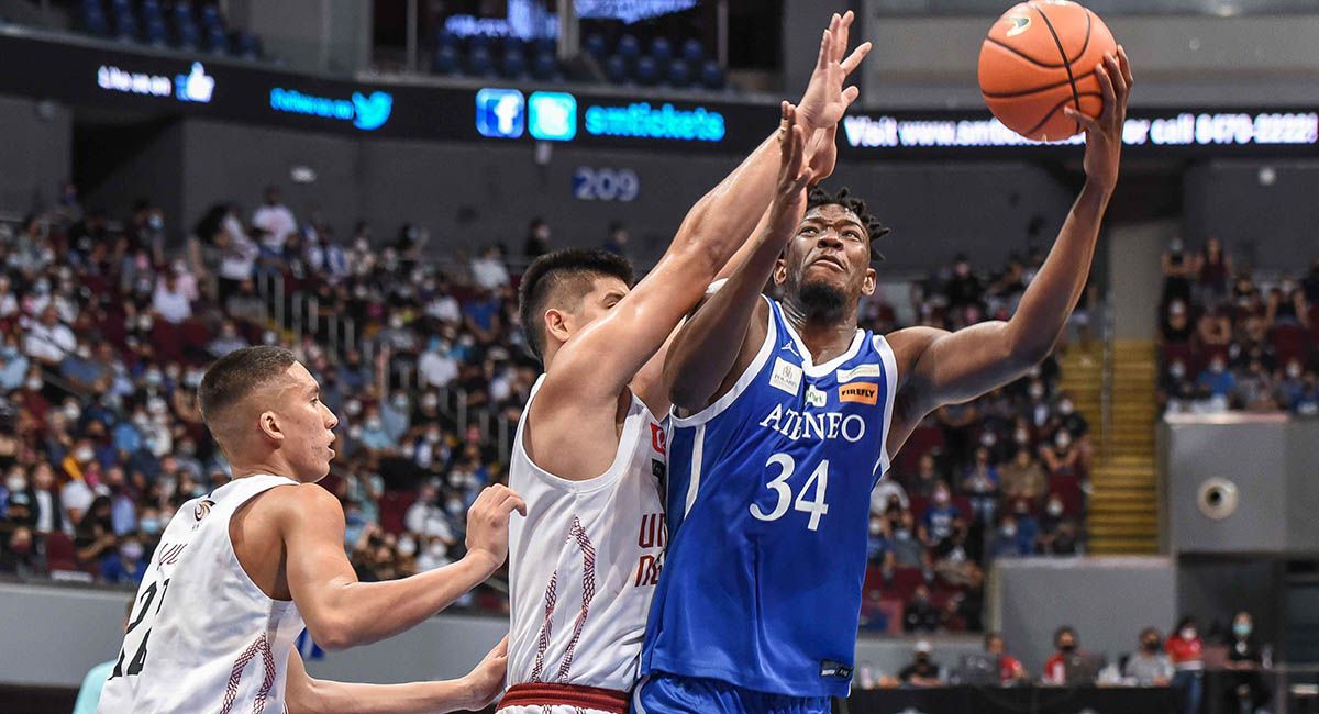 Ange Kouame saves the day for Ateneo late in Game Two.