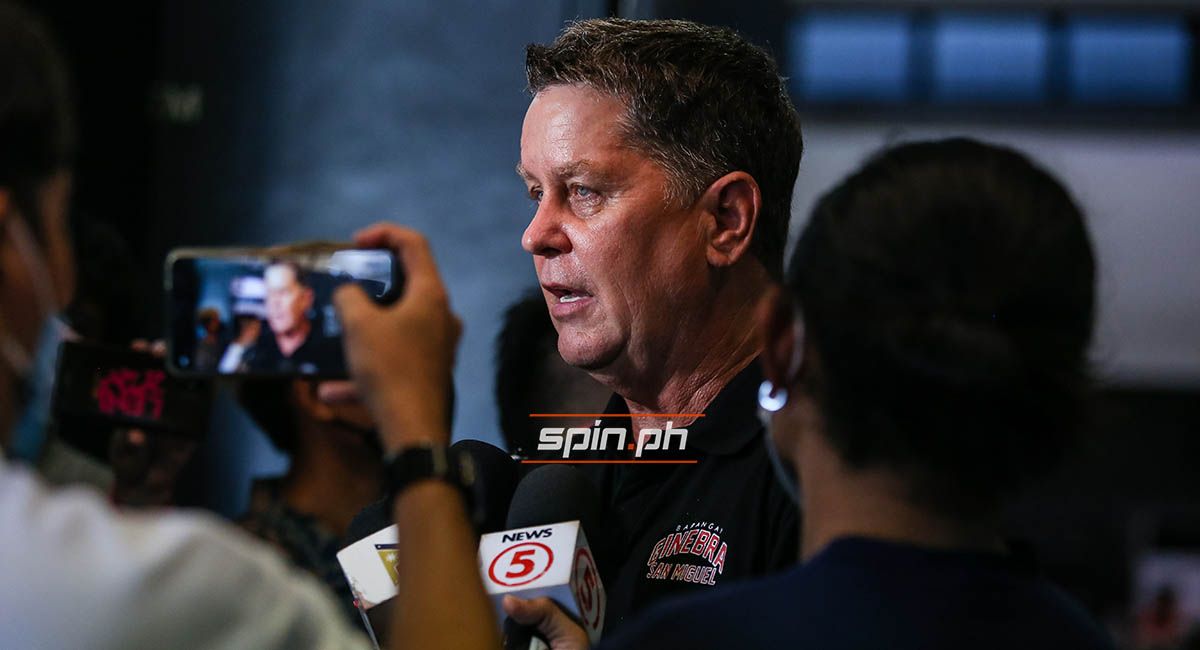 Tim Cone talks about Ginebra's options in the coming PBA Draft.
