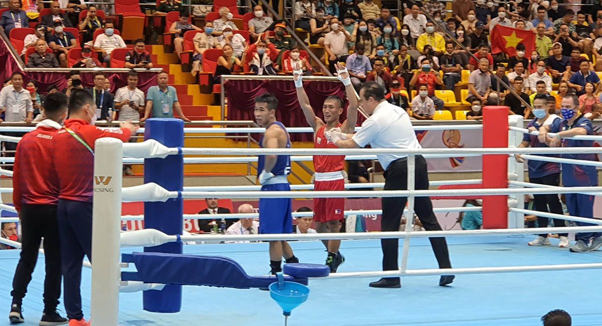 Roger Ladon gold medal boxing SEA Games