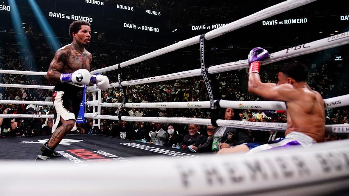 Gervonta Davis stops Romero in 6th, retains lightweight belt