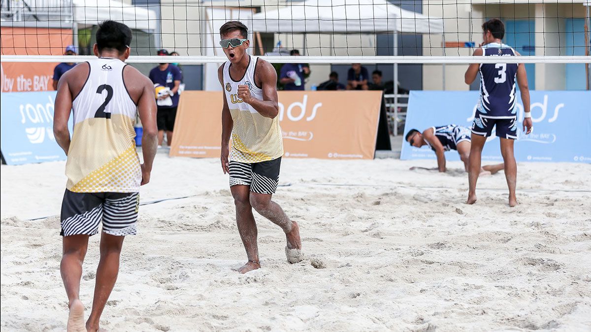 Efraem Dimaculangan UST vs Adamson UAAP beach volleyball
