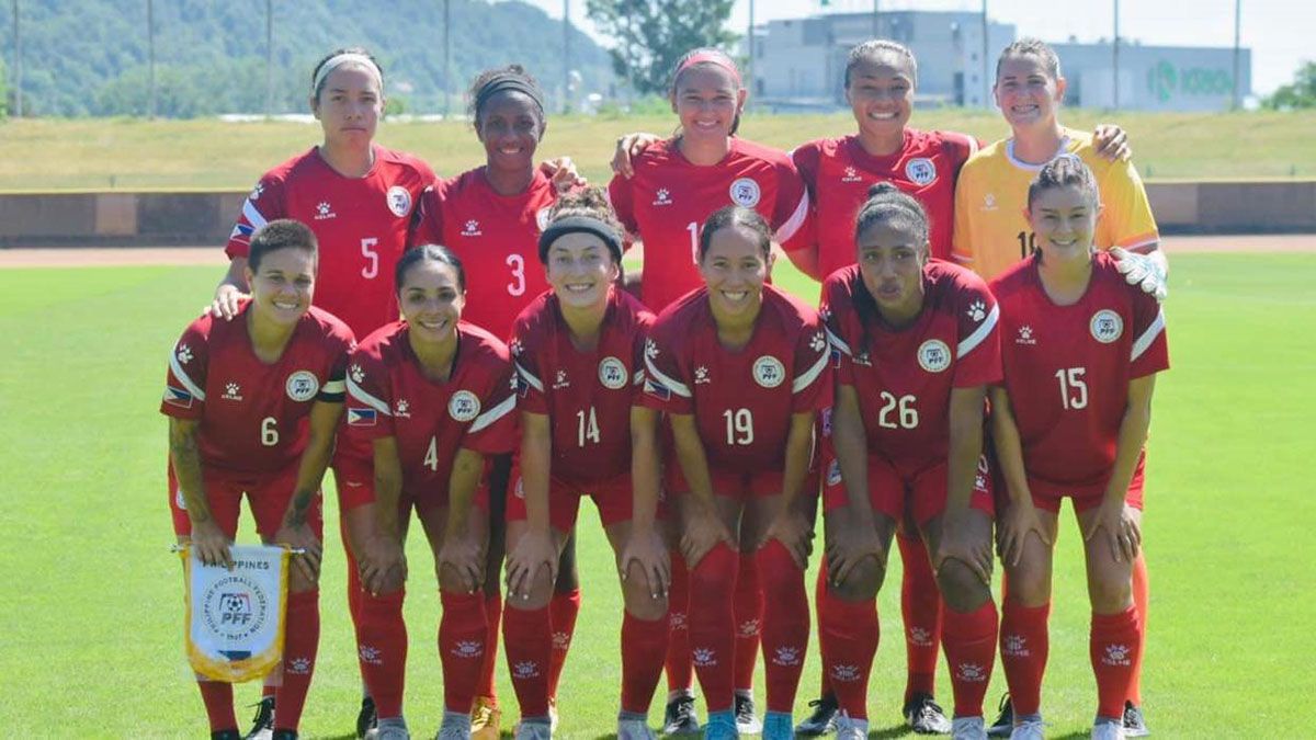 Philippine women's football team Filipinas Starting XI