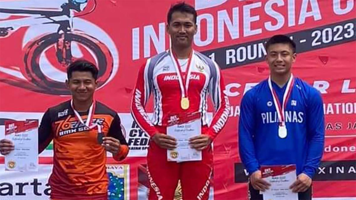 Patrick Coo meraih perak di BMX Indonesia