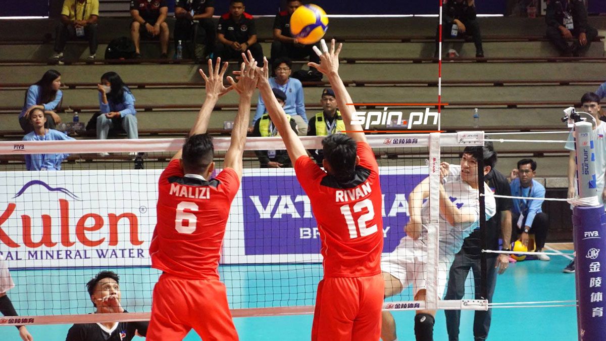 Philippines falls short vs Indonesia at SEAG volley opener