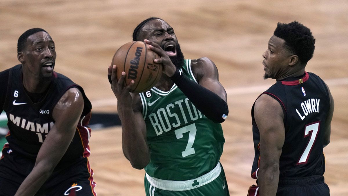Jaylen Brown Celtics vs Heat