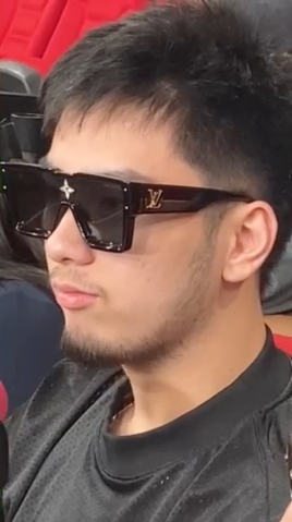 Kai Sotto's LV Cyclone Sunglasses