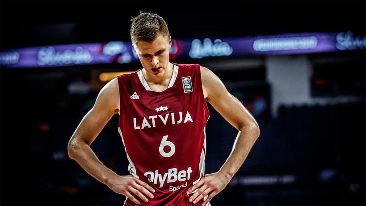 Kristaps Porziņģis FIBA ​​Pasaules kausa izcīņā Latvijas izlasē nespēlē