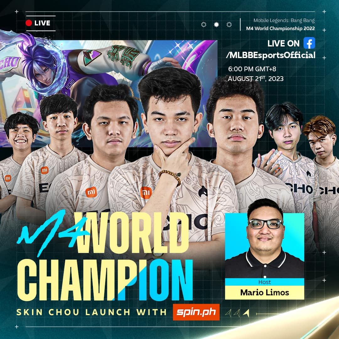 M4 Champion Skin Chou World Launch by ECHO and SPIN.ph