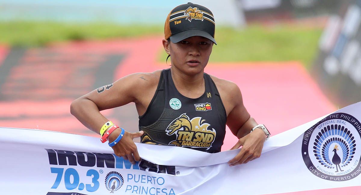103.1 Brigada News FM - Palawan - TINGNAN  Ling Er Choo, mula sa bansang  Singapore ang first Female na nakatapos sa Ironman 70.3 sa Puerto Princesa  City. Si Choo ay 35