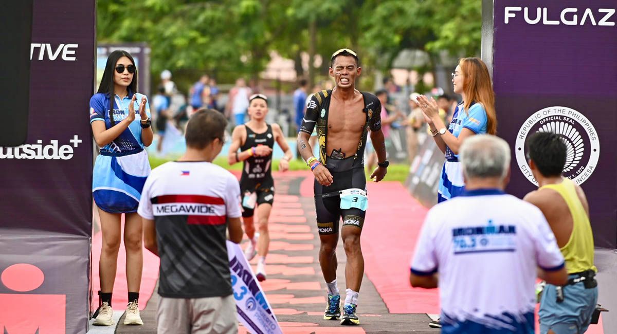 Alcala, Choo rule Ironman 70.3 Puerto Princesa overall age group male and  female titles