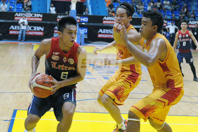 Rey Nambatac erupts for season-high 40 points as Letran disposes off rival Stags
