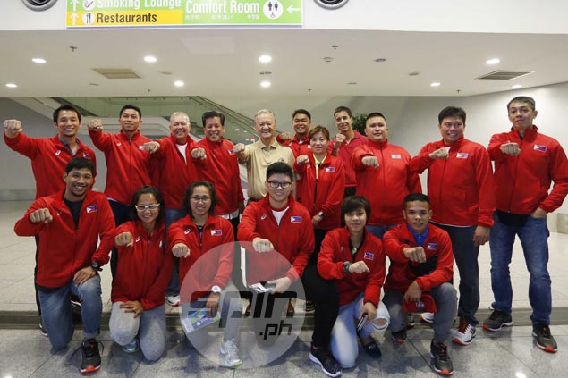 Best of luck, team: Ian Lariba leads first wave of PH athletes to leave for Rio Olympics