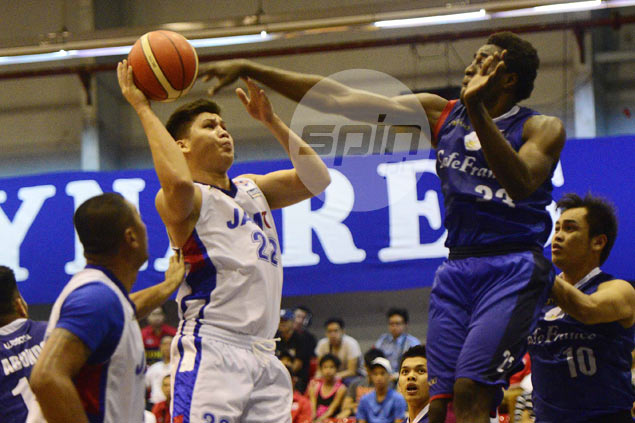 Cafe France scores wire-to-wire win over UP to gain share of D-League lead with Caida