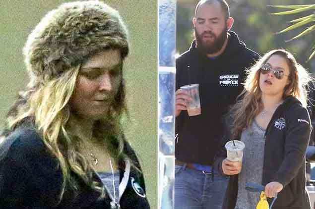 Ronda Rousey seen in public for the first time since shock UFC loss to Holly Holm
