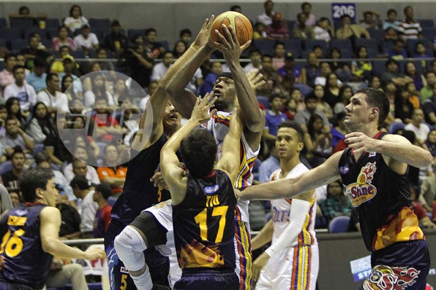 Meralco's overtime win relegates Ginebra into KO match against twice-to ...