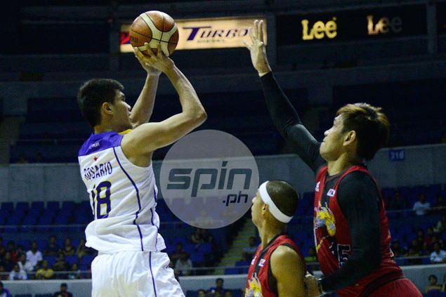 Troy Rosario learns the hard way how rookie life is in TnT's loss at San Miguel's hands