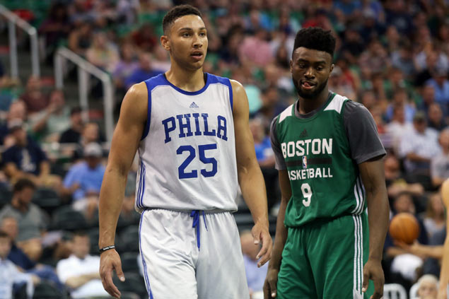Ben Simmons turns heads in NBA debut despite early injury exit and 76ers loss to Celtics