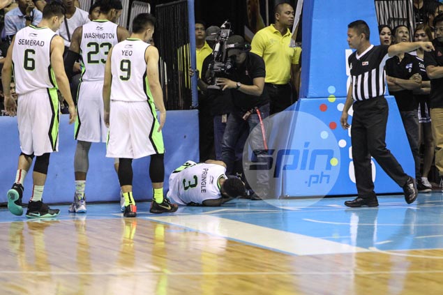 Stanley Pringle out up to two weeks with sprained ankle