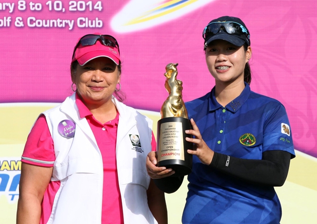 Thai shotmaker completes PH Ladies Open Golf repeat as Superal fails to ...