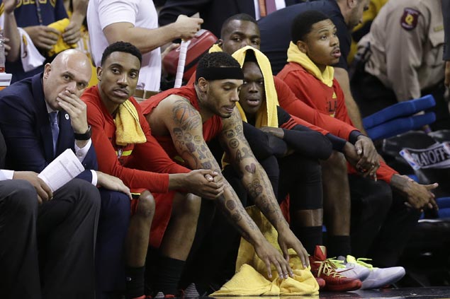 Hawks scramble for answers after embarrassing Game 2 loss to the hot-shooting Cavaliers