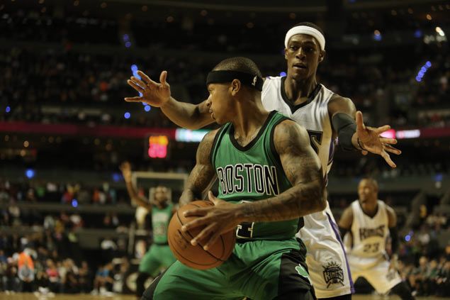 Boston Celtics romp as Isaiah Thomas torments former team Kings