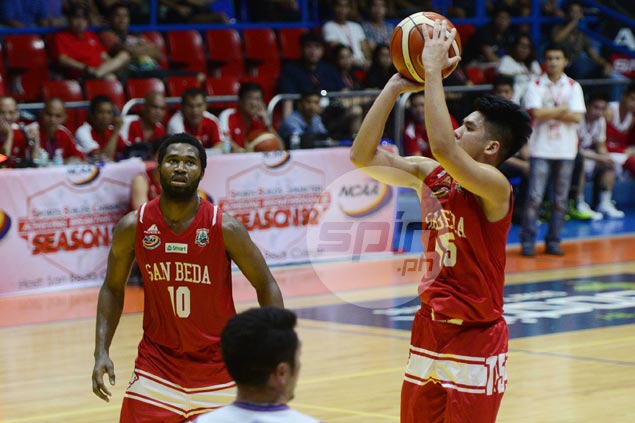 San Beda coach Jarin lauds Tongco, Soberano in carrying Dan Sara-less Red Lions