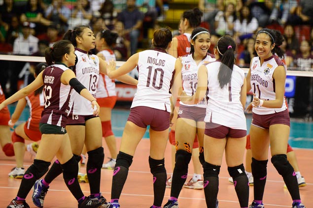 Pia Cayetano, member of last UP title team, urges current Lady Maroons to 'think like champions'
