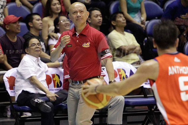 Yeng Guiao accepts blame, admits 'overplaying' substitutes enabled Meralco to seize momentum